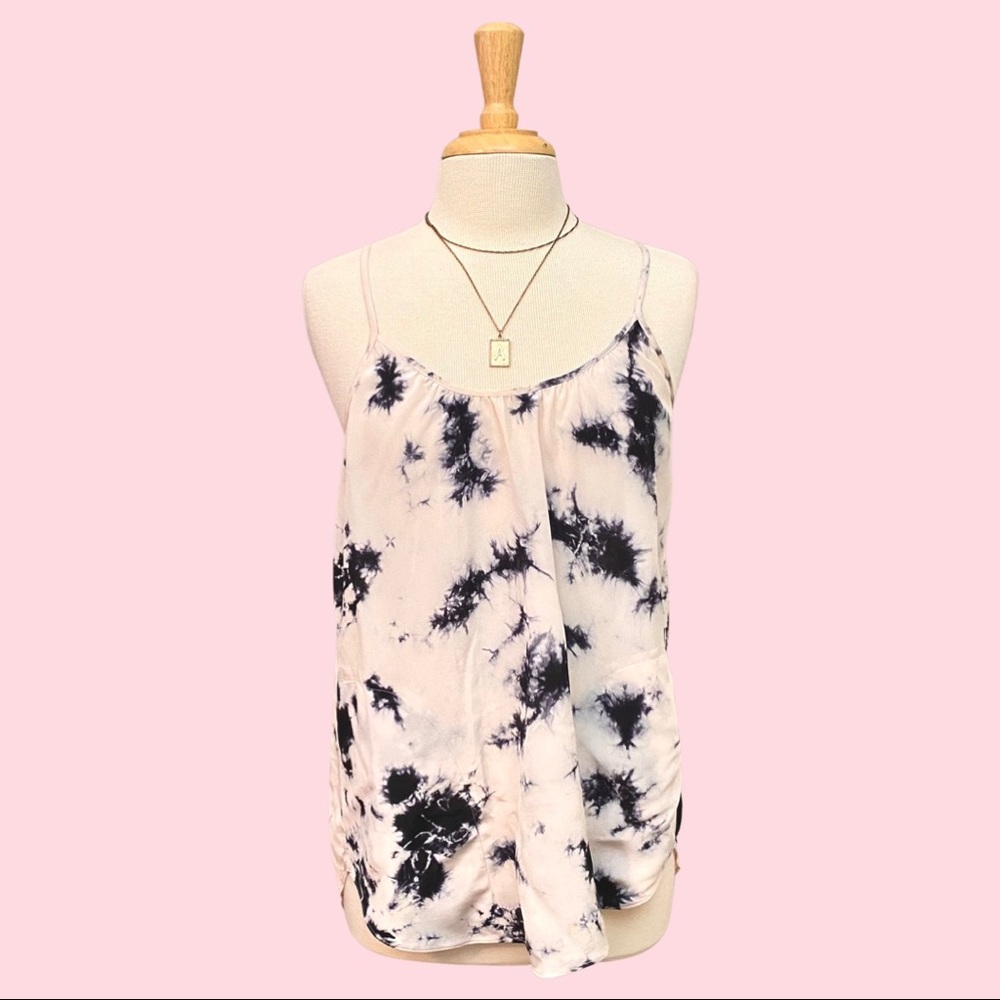 Rebecca Taylor Tie Dye Silk Tank